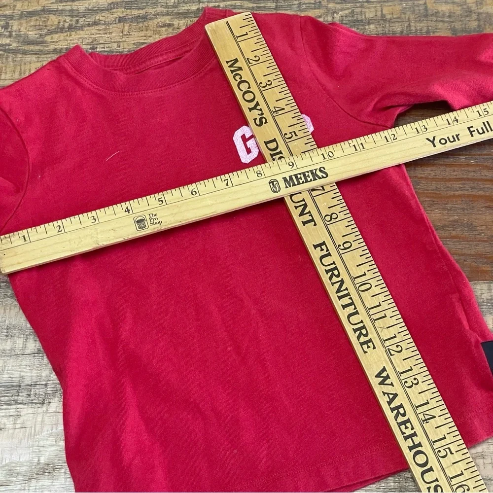 Disney Toddler 4 Gap Mickey Mouse long sleeve T Shirt organic cotton